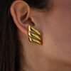 Aretes Esparta Dorados
