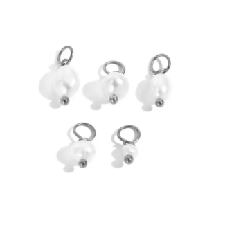 6mm aprox. - Perla Cultivada Plateada