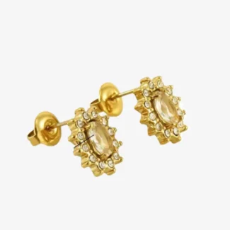 Aretes Mónaco - Girasol