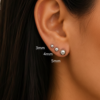 Aretes París Plateado