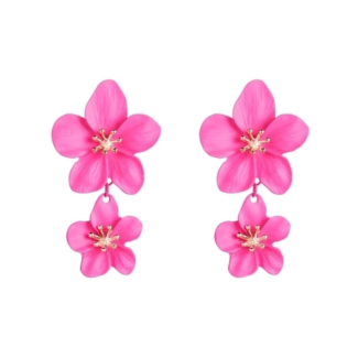 Aretes Tenerife Fuscia