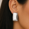 Aretes Madrid Large Plateados