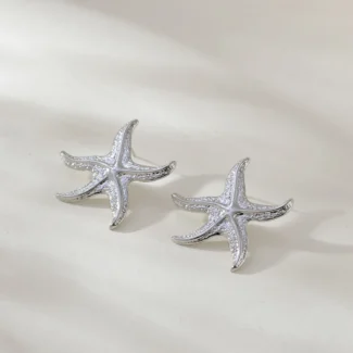 Aretes Santo Domingo Plateados