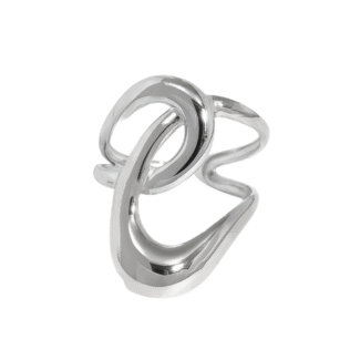 Anillo Malibú Plateado (Ajustable)