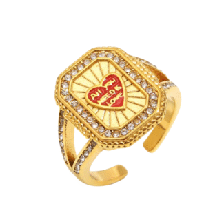 Anillo "All you need is love" Talla 7