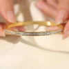 Brazalete Álamos Dorado (talla 16)