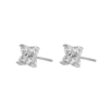 Aretes Roma Plateados (Small)