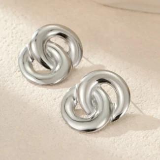 Aretes Toledo Plateados