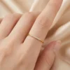Anillo Ferrara Dorado (Talla 5, 6, 7, 8)
