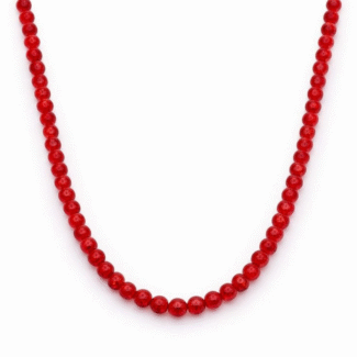 Collar Avignon Rojo