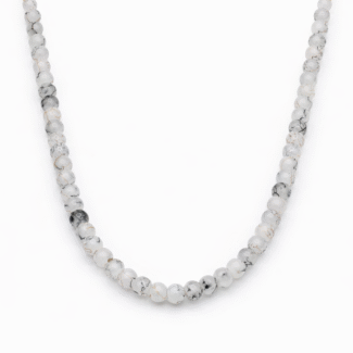 Collar Avignon Azul Grisáceo