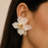 Aretes Santa Rita Blancos