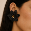 Aretes Santa Rita Negros