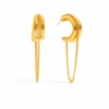 Aretes Zúrich Dorados
