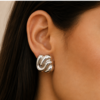 Aretes Alanya Plateados