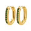 Aretes Lisboa Small Verdes
