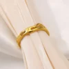 Anillo Venecia Skinny Dorado