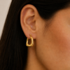Aretes Silicia Dorados