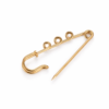 Broche dorado para dijes/charms