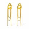 Aretes Lucca Dorados