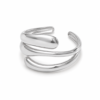 Anillo Abu Dabi Plateado