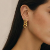 Aretes Modena Dorados