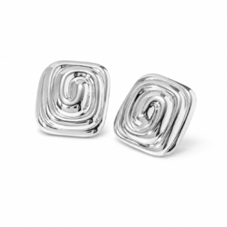 Aretes Vicenza Plateados
