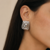 Aretes Vicenza Plateados