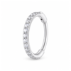Piercing de Argolla de Titanio G23 - Greta Plateado