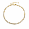 Pulsera Verona Dorada 2.5mm