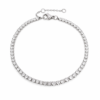 Pulsera Verona Plateada 2.5mm