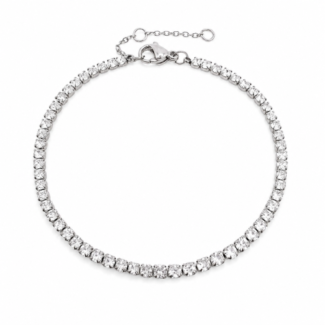 Pulsera Verona Plateada 2.5mm
