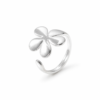 Anillo Kavala Plateado (Ajustable)