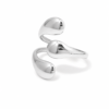 Anillo Kozani Plateado (Ajustable)