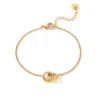 Pulsera Sao Paulo Simple Dorada