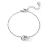 Pulsera Sao Paulo Simple Plateada