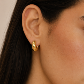 Aretes Manaos Dorados (10mm)