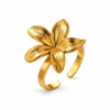 Anillo Caracas Dorado (Ajustable)